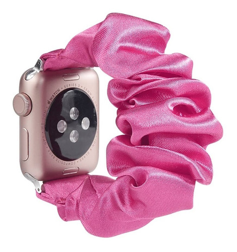 Correa Para Apple Watch 38mm A 41mm Scrunchies Elasticada