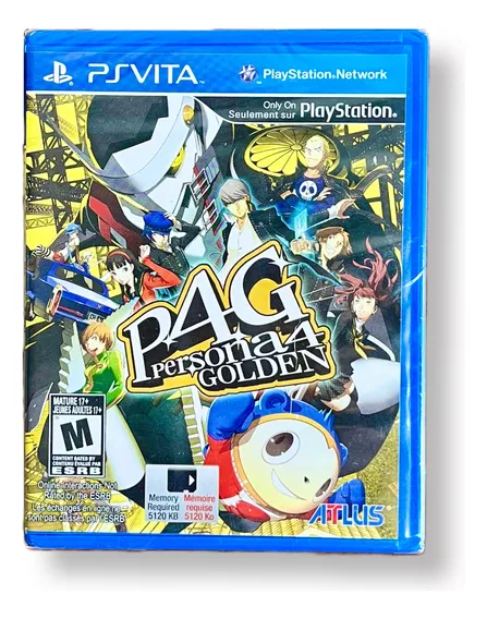 Persona 4 Golden Playstation Vita (sellado)