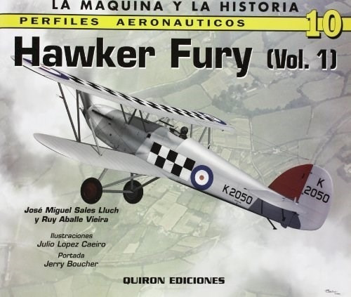 Libro Avion Hawker Fury: V. 1 De Jose Miguel Sales Lluch
