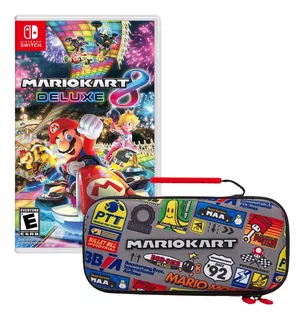 Mario Kart 8 + Estuche Protector Pawera Para Nintendo Switch