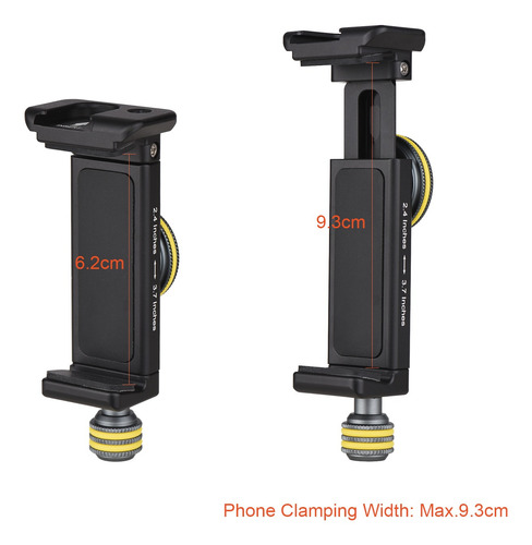 Imagen 6 de 9 de Soporte Para Teléfono Inteligente Andoer Soporte Para Trípod