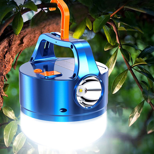 Luz Solar Portátil Para Acampar, Linterna, Tienda De Campaña