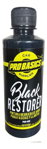 Probasics Black Restorer Resturador De Plasticos Negro 250ml