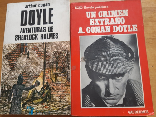 Lote De 2 Libros De Arthur Conan Doyle