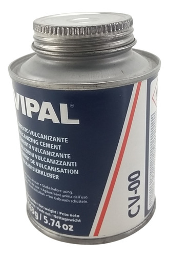 Imagem 5 de 6 de Cola Branca Para Remendo A Frio Cv-00 Lata 163 Gramas Vipal
