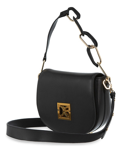 Bolsa Crossbody Cloe Oyocim Mediano Color Negro