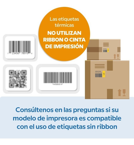 Imagen 10 de 10 de 12 Rollos De Etiquetas Flex Troqueladas De 100 X 150 Mm