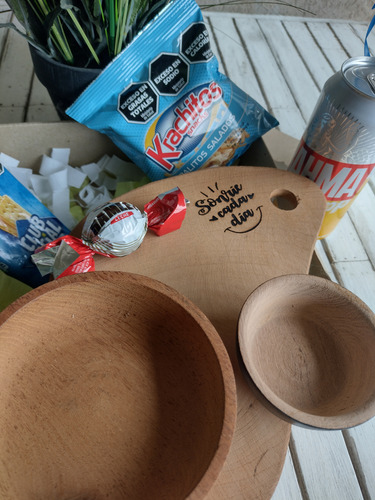 Regalo Día Del Padre. Box Para Picada Sonríe Cada Día