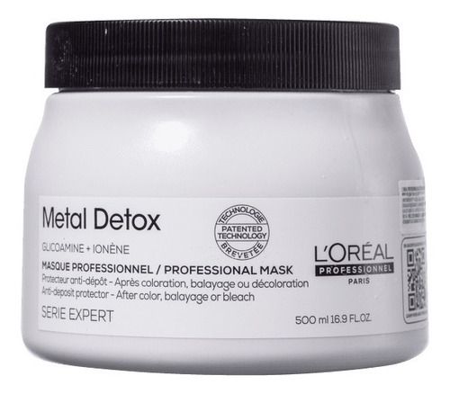 Loreal Profissional Metal Detox Mascara 500ml