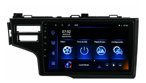Central Multimidia Honda Fit 2015 Ate 2020 Android 11 9p Cam