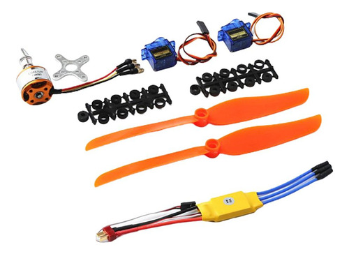 Motor Sin Escobillas A2212 1400kv + 30a Esc + Hélice Para