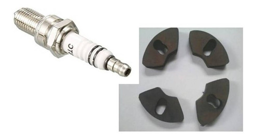 Gomas De Porta Corona De Caucho Md Tucan 110cc + Bujia