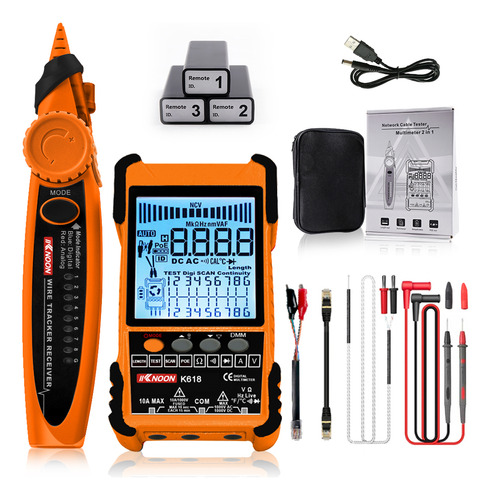 Cable De Emparejamiento Portátil Network Cable Tester K618 D