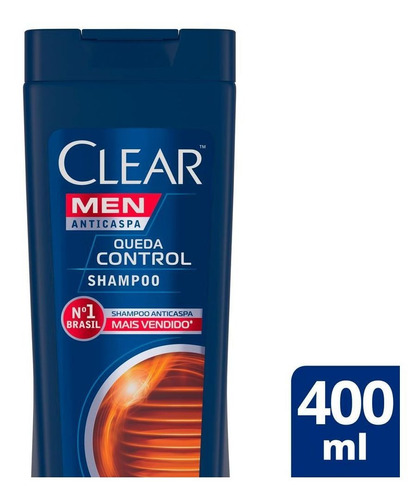 Shampoo Queda Control Men Clear 400ml