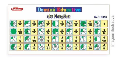 Dominó De Divisão - Carimbras - Jogo Educativo - Escolar - Matemática