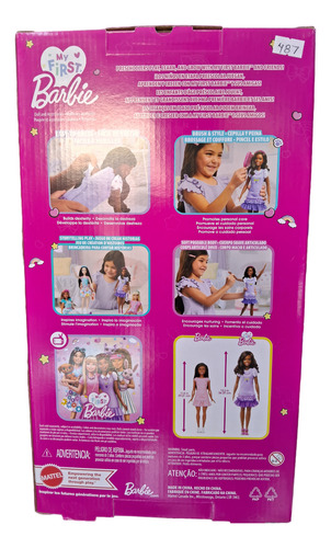 Muñeca Barbie Brooklyn Para Niños Mi Primera Barbie