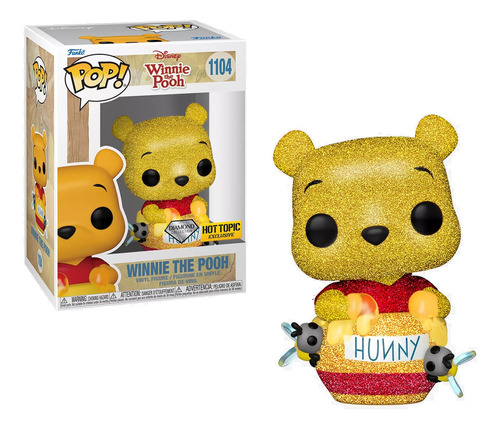 Funko Pop! Disney - Winnie The Pooh Diamond 1104 Hot Topic 