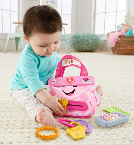 Amplificador Laugh Amp Learn My Smart Purse Rosa Musical Bab