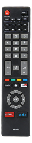 Control Remoto De Reemplazo P/magnavox Tv Nh409ud