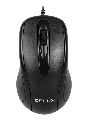 Mouse Delux Usb M332bu Black