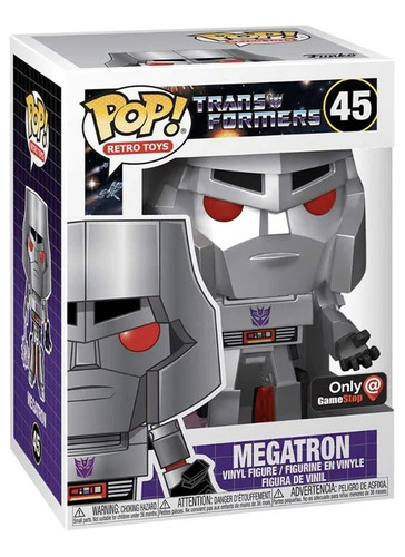 Funko Pop! Retro Toys #45: Transformers - Megatron