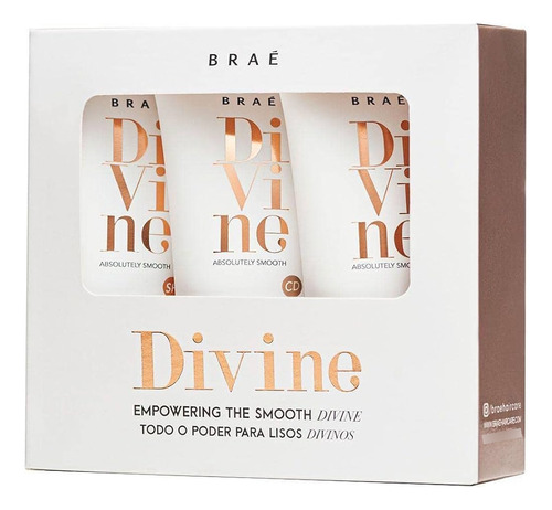 Kit Travel Size Divine Brae 3x1 60ml
