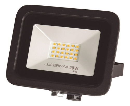 Reflector Led Compacto 20w Luz Blanca 6500k Ip65 1600 Lumen