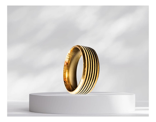 Anillo Argolla Hombre Mujer Acero Inoxidable