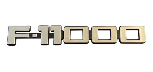 Emblema F11000 Plaqueta Lateral Do Paralama (alto Relevo)