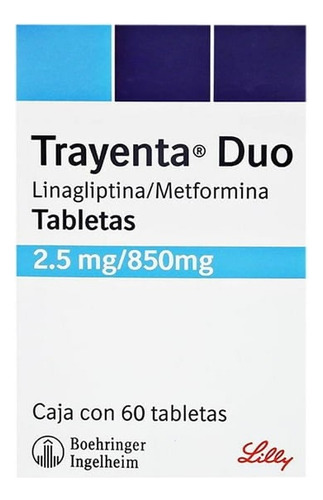 Trayenta Duo 2.5 Mg/850 Mg 60 Tabletas Boehringer