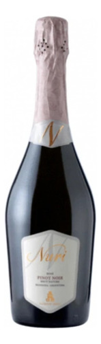 Nuri Rosé Pinot Noir Brut Nature  Alfredo Roca Caja X 6 U.