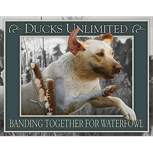 Señal De Lata  Ducks Unlimited Banding Together  - Dec...