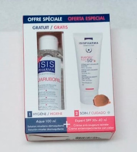 Kit Ruboril Expert 50+ 40 Ml + Aquaruboril De 100 Ml