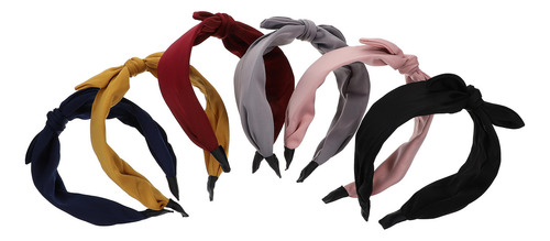 6 Unidades De Diadema Con Forma De Lazo De Ala Ancha, Precio
