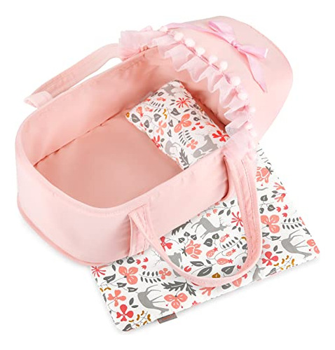 Moisés Para Muñecas Baby Doll Gagaku, Juego De Portamuñecas
