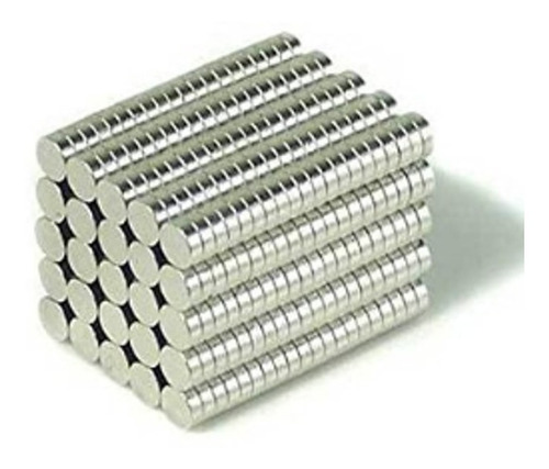 Imagen 6 de 7 de Imanes De Neodimio 8x2 / 8mm X 2mm Oferta (15 Unidades)