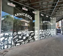 Comprar Vinilo Vidriera Carnicería Ploteo Guarda