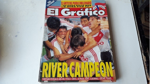 El Gráfico River Campeón Apertura 1993. Impecable. 