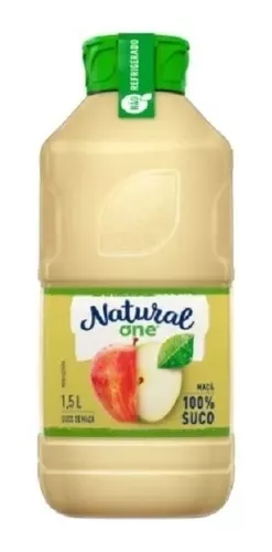 Imagem 1 de 1 de Suco Maçã Natural One Ambiente Garrafa 1,5l Envio Imediato !