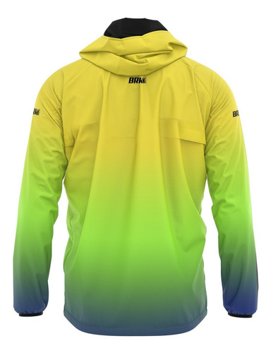 Imagem 6 de 6 de Jaqueta Corta Vento Impermeável Brk Gradient 04 Com Uv50+
