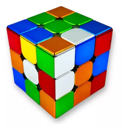 Cubo Mágico 3x3x3 Cyclone Boys Metalizado M Magnético