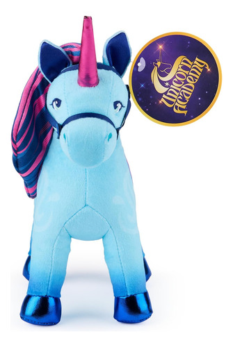 Peluche De 18 Cm Leaf Unicorn Academy