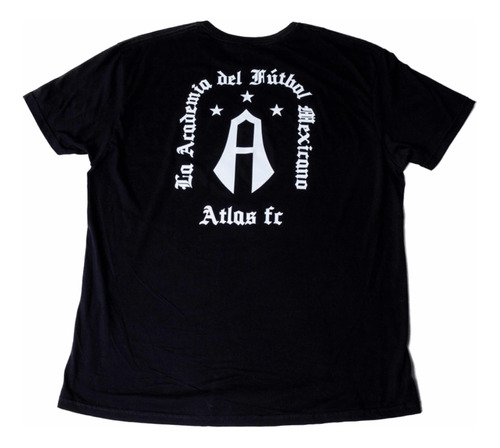 Playera Atlas Fc Con Estampado Barra 