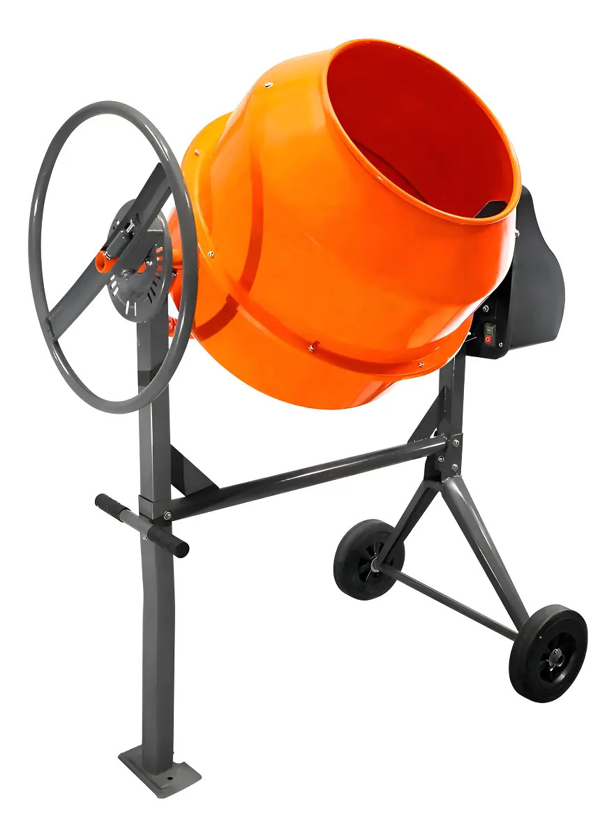 Revolvedora De Concreto Electrica Zait Alpha 1/2 Saco 160 L 1.4 Hp 1000