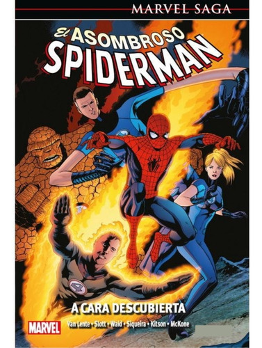 Spiderman Cara Descubierta Comic Alternativo Tapa Blanda