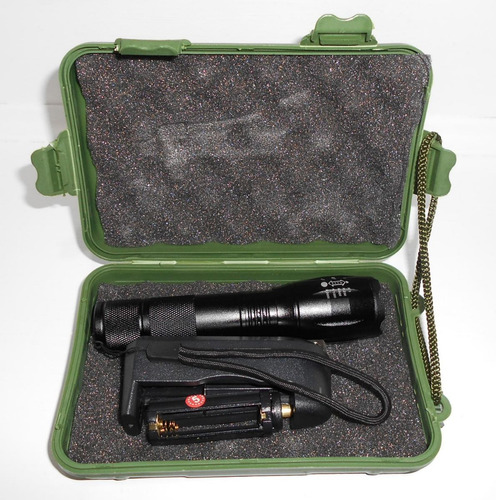 Linterna Táctica Led 1200 Lumens Para Deportes Xml-t6