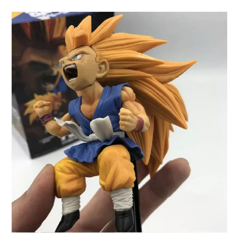 Figura Juguete Muñeco Goku Ssj3 Dragon Ball Gt Con Caja