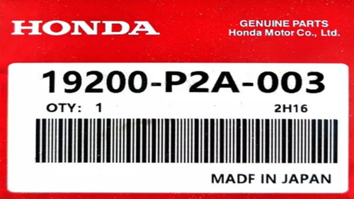 Bomba Agua Honda Civic 1.5 1.6 1996 1997 1998 1999 2000 6ta