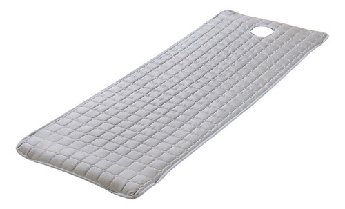 E Almofada Do Colchão Da Cama Da Massagem Termas Cinzento