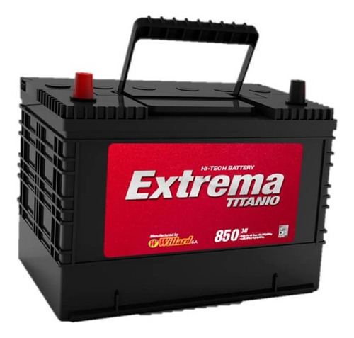 Bateria Willard Extrema 34i-850 Instalación Gratis Bogotá